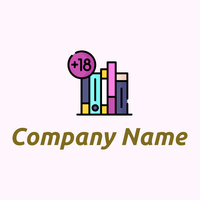 Erotic on a Lavender Blush background