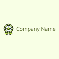 Organic logo on a Light Yellow background - Environmental & Green
