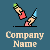 Ballot logo on a Matisse background - Politics