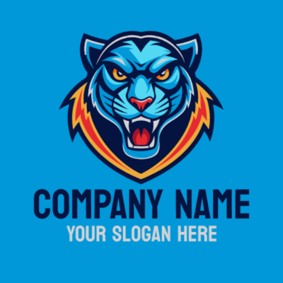 panther mascot sports team logo - Animals & Pets