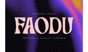 Faodu Typographie